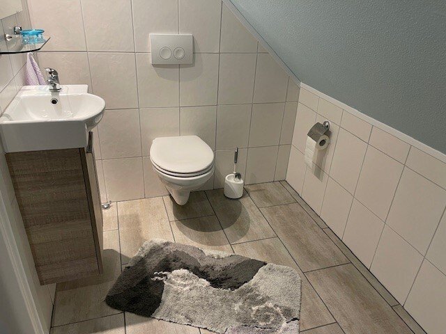 WC im Dachgeschoss