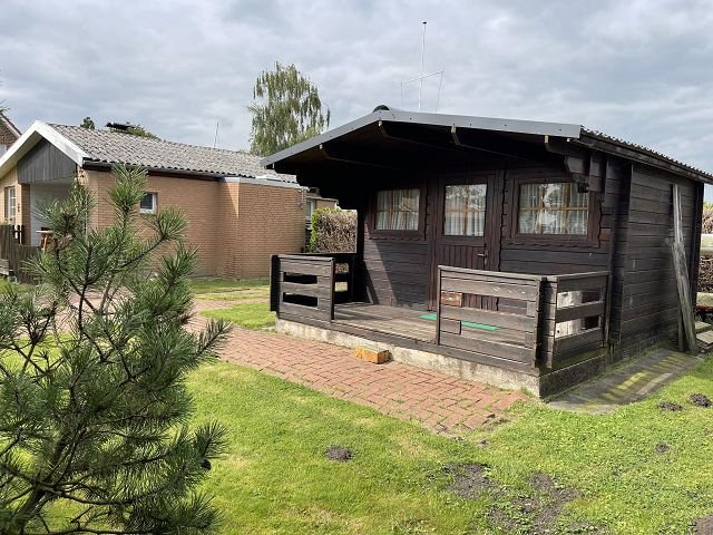 Blockhaus im Garten